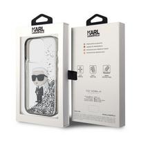 telefono deklas karl lagerfeld - Karl Lagerfeld "KLHCP15LLKKNSK Hardcase Liquid Glitter Ikonik iPhone 15 Pro" - 2 nuotrauka