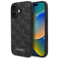 telefono deklas karl lagerfeld - Karl Lagerfeld "Hot Stamp Magsafe iPhone 16" Black - 2 nuotrauka