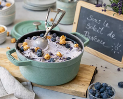 troskinimo puodai - ZWILLING STAUB LA COCOTTE 6,7 L Apvalus ketaus troškinimo indas tamsiai raudonas (Dark Red) - 8 nuotrauka