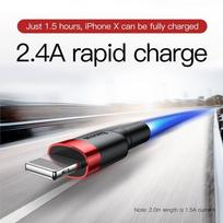 iphone laidas senukai - Baseus CALKLF-R09 Red - 14 nuotrauka
