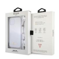 telefonas iphone pro max 12 - Guess GUHCP12LKPSWH iPhone 12 Pro Max 6.7" Transparent Hardcase White Pearl - 2 nuotrauka