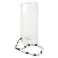 telefonas iphone pro max 12 - Guess GUHCP12LKPSWH iPhone 12 Pro Max 6.7" Transparent Hardcase White Pearl - 4 nuotrauka