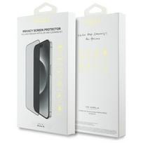 screen protector iphone 16 - Guess Screen Protector Privacy 2.5D Outline grūdintas stiklas, skirtas iPhone 16 - 2 nuotrauka