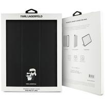 apple m4 pro - Karl Lagerfeld Saffiano Magnetic Karl & Choupette iPad Pro 13" 2024 Black - 2 nuotrauka