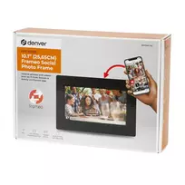 frameo 10.1” wi fi digital photo frame - Denver PFF-1015B black - 6 nuotrauka