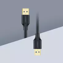 usb 3 a to usb a - Ugreen 10371 Black - 2 nuotrauka
