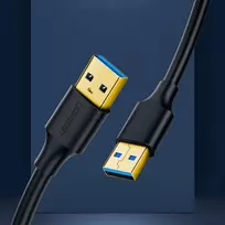 usb 3 a to usb a - Ugreen 10371 Black - 3 nuotrauka