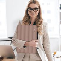 turistine kuprine - Tech-Protect Puffy 15-16" Laptop Bag - Brown - 3 nuotrauka