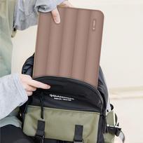 turistine kuprine - Tech-Protect Puffy 15-16" Laptop Bag - Brown - 4 nuotrauka