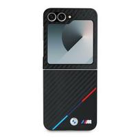 z flip6 - BMW "Carbon Tricolor Case Galaxy Z Flip 6" Black - 6 nuotrauka