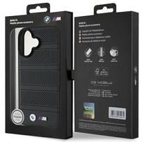 iphone 166 - BMW "M Perforated And Stitched Line MagSafe Case iPhone 16" Black - 2 nuotrauka