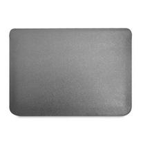 krepsys nesiojamam kompiuteriui 16 - Guess Saffiano Triangle Metal Logo Computer Sleeve 16" Silver - 3 nuotrauka