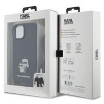 iphone 13 telefono deklas karl lagerfeld - Karl Lagerfeld "KLHCP15SSAKCPSK Crossbody Karl & Choupette iPhone 15" Black - 2 nuotrauka