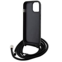 iphone 13 telefono deklas karl lagerfeld - Karl Lagerfeld "KLHCP15SSAKCPSK Crossbody Karl & Choupette iPhone 15" Black - 3 nuotrauka