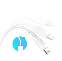 usb a to usb a - Ugreen USB to Lightning MFI cable 2.4A 1m White - 8 nuotrauka