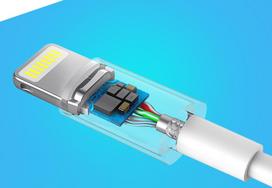 usb a to usb a - Ugreen USB to Lightning MFI cable 2.4A 1m White - 12 nuotrauka