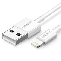 usb a to usb a - Ugreen USB to Lightning MFI cable 2.4A 1m White - 18 nuotrauka