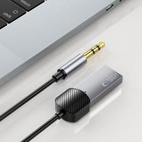 adapteris - Tech-Protect Bluetooth adapteris UltraBoost AUX Audio, pilka - 4 nuotrauka