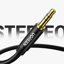mini jack aux cable - Ugreen AV112 Mini jack cable 3.5mm AUX 1m Black - 7 nuotrauka
