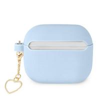 airpods senukai - Guess Silicone Charm Cover for Airpods 3 Blue - 3 nuotrauka