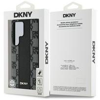 magsafe s25 ultra - Dkny "Leather Checkered Pattern MagSafe Galaxy S25 Ultra" Black - 2 nuotrauka