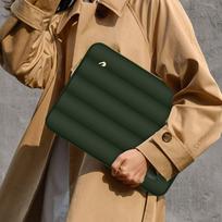 kompiuteris arm - Tech-Protect Puffy 15-16" Alyvuogių (Army Green) - 2 nuotrauka