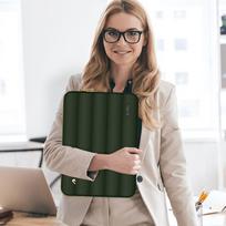 kompiuteris arm - Tech-Protect Puffy 15-16" Alyvuogių (Army Green) - 3 nuotrauka