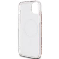iphone 13 telefono deklas guess - GUESS GUHMP15SHGCUSTGW IPHONE 15/14/13 6.1" RUDAS / RUDAS KIETAS DĖKLAS IML GCUBE MAGSAFE - 3 nuotrauka