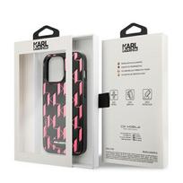 apple iphone 13 pink - Karl Lagerfeld "Karl Lagerfeld Monogram Plaque Case iPhone 13 Pro" Pink - 2 nuotrauka