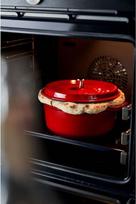 ketaus puodai 3 - Staub Apvalus ketaus puodas 24 cm, Vyšnių Raudona (Cherry) - 3 nuotrauka