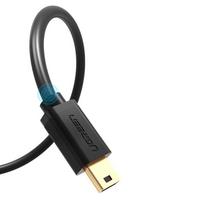 mini usb kabelis us132 - Ugreen USB to mini USB cable 480Mbps 3m Black - 15 nuotrauka