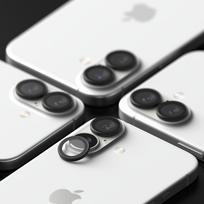 apsaugines pleveles iphone 16 - Ringke Camera Frame Protector 2-pack for iPhone 16 / 16 Plus - Black - 3 nuotrauka