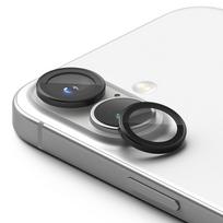 apsaugines pleveles iphone 16 - Ringke Camera Frame Protector 2-pack for iPhone 16 / 16 Plus - Black - 6 nuotrauka