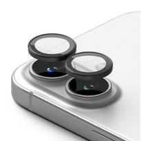 apsaugines pleveles iphone 16 - Ringke Camera Frame Protector 2-pack for iPhone 16 / 16 Plus - Black - 7 nuotrauka