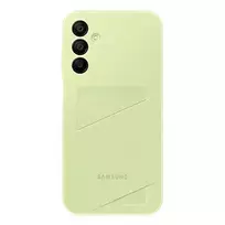 deklas samsung a15 - SAMSUNG Galaxy A15, nugarėlė, su kortelių kišenėle, Lime - 3 nuotrauka