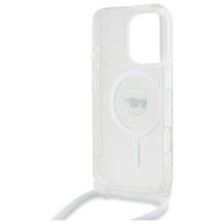 apple iphone 16 pro max magsafe - Karl Lagerfeld "Crossbody IML Karl Head Magsafe iPhone 16 Pro Max" Transparent - 3 nuotrauka