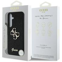 samsung galaxy s25 plus deklas - Guess "Fixed Glitter Big 4G Metal Logo Case Galaxy S25 Plus" Black - 2 nuotrauka