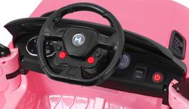 rozinis - Vaikiškas elektromobilis  Start Run  Rožinis - 4 nuotrauka