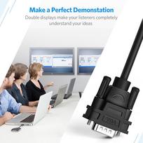 vga splitter - UGREEN 40254 VGA video splitter up to 2x VGA - 1m (black) - 10 nuotrauka