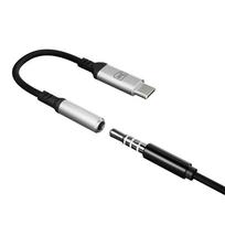 usb c 3.5mm - Adapteris 3mk Adapteris USB-C iki 3,5 mm - 10 nuotrauka