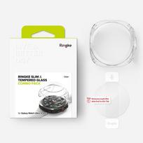 apyranke samsung - Ringke Slim & Tempered Glass Samsung Galaxy Watch Ultra (47mm) Skaidrus (Clear) - 2 nuotrauka