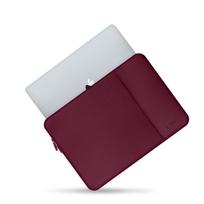 bordo spalvos - Tech-Protect Neoprene Laptop Case 13" - Burgundy - 8 nuotrauka