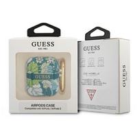 airpods deklas guess - Guess GUA2HHFLN Print Case for AirPods 1 / 2 Green Flower - 2 nuotrauka