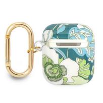 airpods deklas guess - Guess GUA2HHFLN Print Case for AirPods 1 / 2 Green Flower - 3 nuotrauka