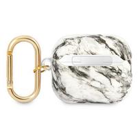 ausiniu deklas - Guess GUA3HCHMAG Case for Airpods 3 Grey Marble - 3 nuotrauka