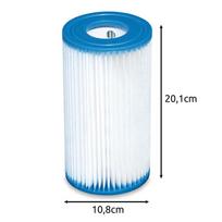 vanduo baseinui - Intex Vandens siurblio filtras 29003 tipas A 3 vnt. - 3 nuotrauka