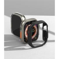 ultra watch 3 - Ringke Slim 2-Pack dėklas Apple Watch Ultra 1/2/3 (49mm), Skaidrus ir Matinė juoda (Clear & Matte Black) - 5 nuotrauka