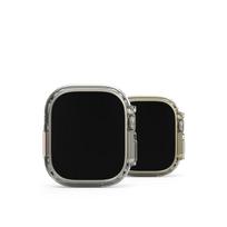 ultra watch 3 - Ringke Slim 2-Pack dėklas Apple Watch Ultra 1/2/3 (49mm), Skaidrus ir Matinė juoda (Clear & Matte Black) - 7 nuotrauka