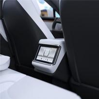 tesla plevele - Spigen Glas.tR Slim Tempered Glass for Tesla Model X 2022 / Model S 2021 - Black - 4 nuotrauka