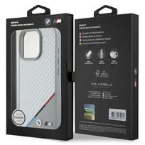 apple iphone 3 telefonas - BMW "M Carbon Tricolor Line MagSafe Case iPhone 16 Pro" Grey - 2 nuotrauka